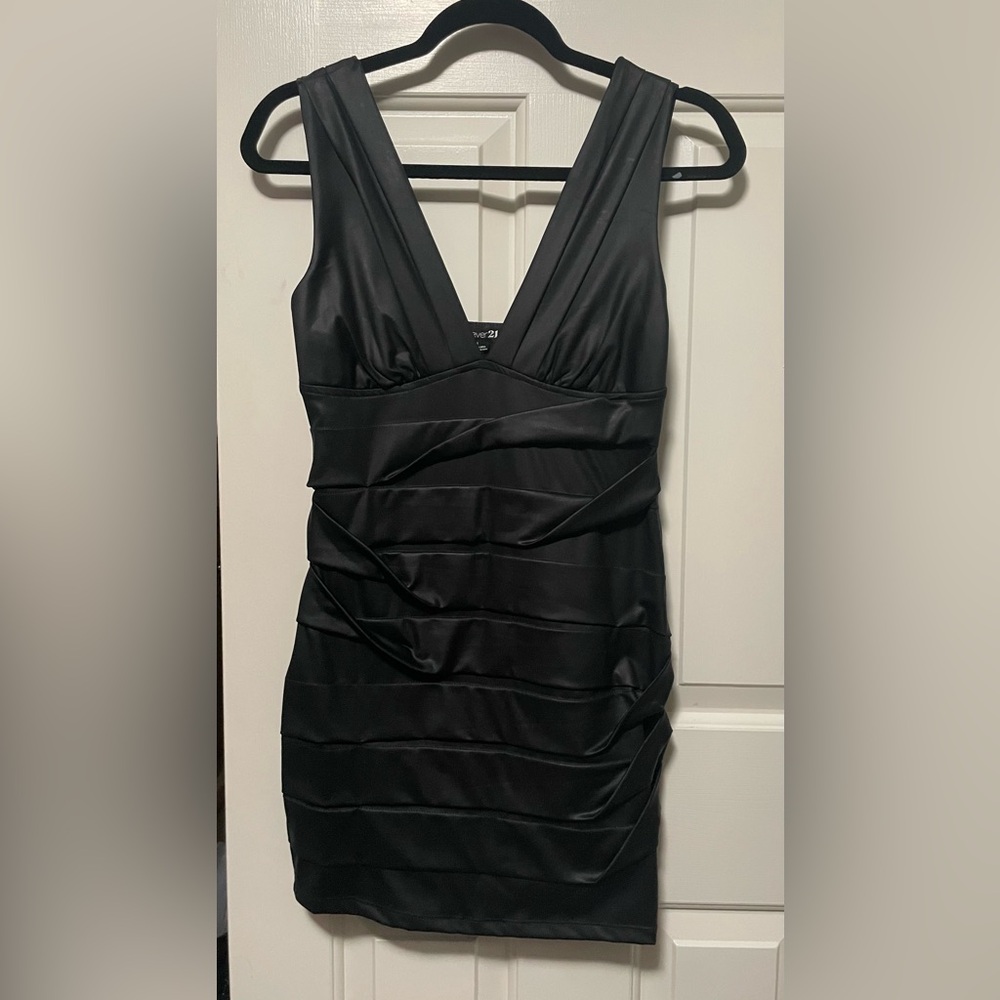 Forever 21 Black Mini Dress